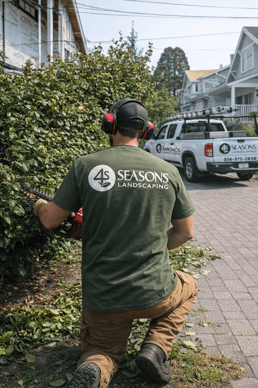 landscaping by 4Seasons Landscaping BC in Riley Park