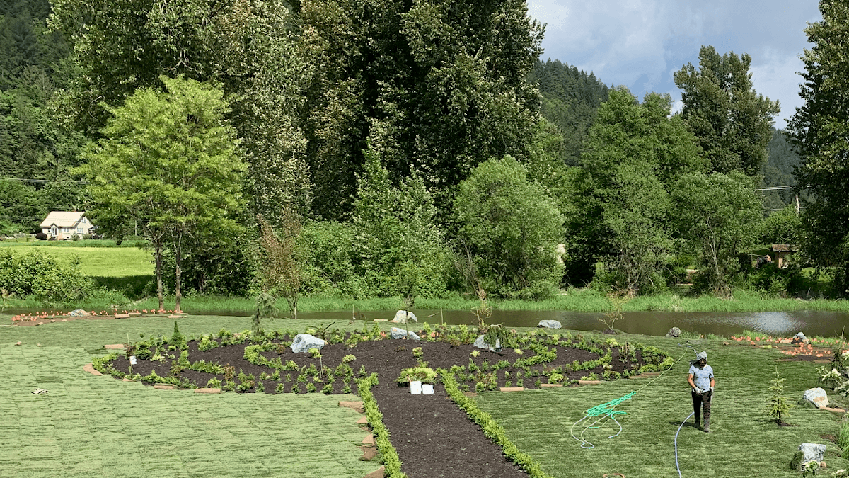 landscaping by A Choice Landscaping in Abbotsford