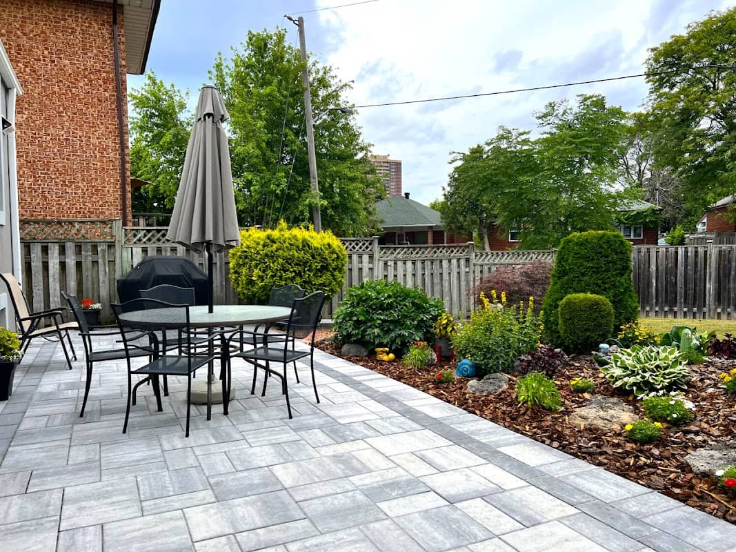 landscaping by A94 Interlock Corporation in Forest Hill