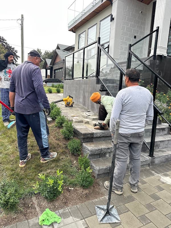 landscaping by AGAM Landscaping & Design Ltd in Cloverdale
