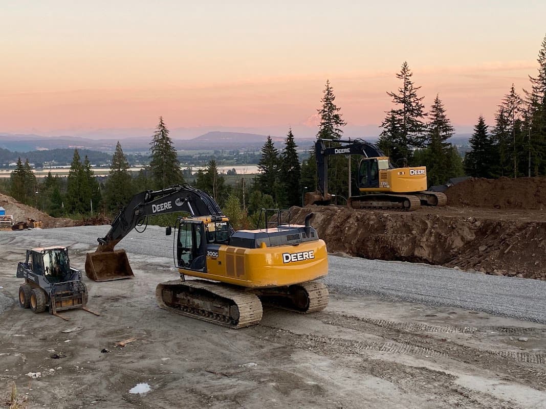 excavating & site prep by Anvil Excavating Ltd in Pitt Meadows