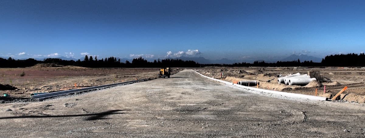 excavating & site prep by B&B Contracting Group in Cloverdale