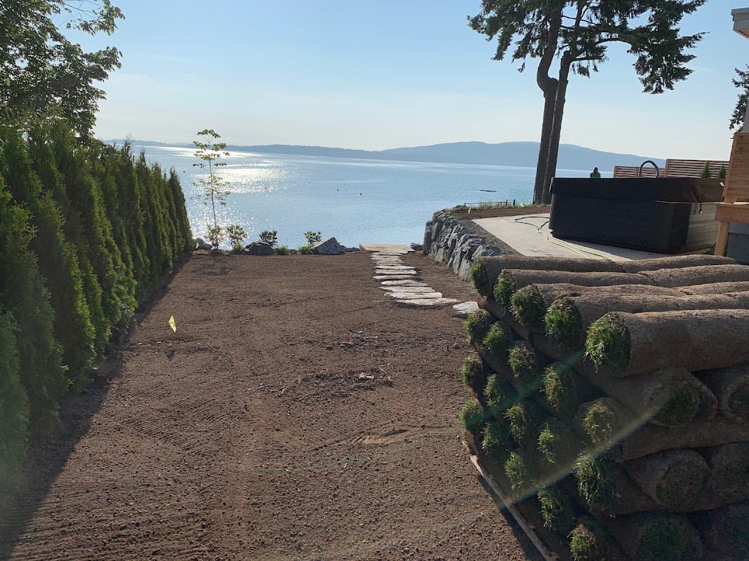 sod installation by BC Instant Lawns and Landscapes in Ladner