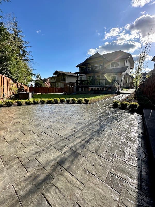 landscaping by Benjamin Landscaping and Projects. in Cloverdale