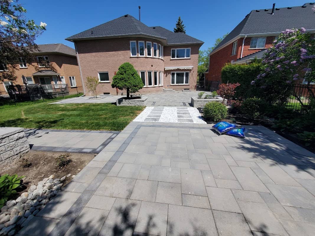 interlocking by Best Link Paving Ltd. in Agincourt