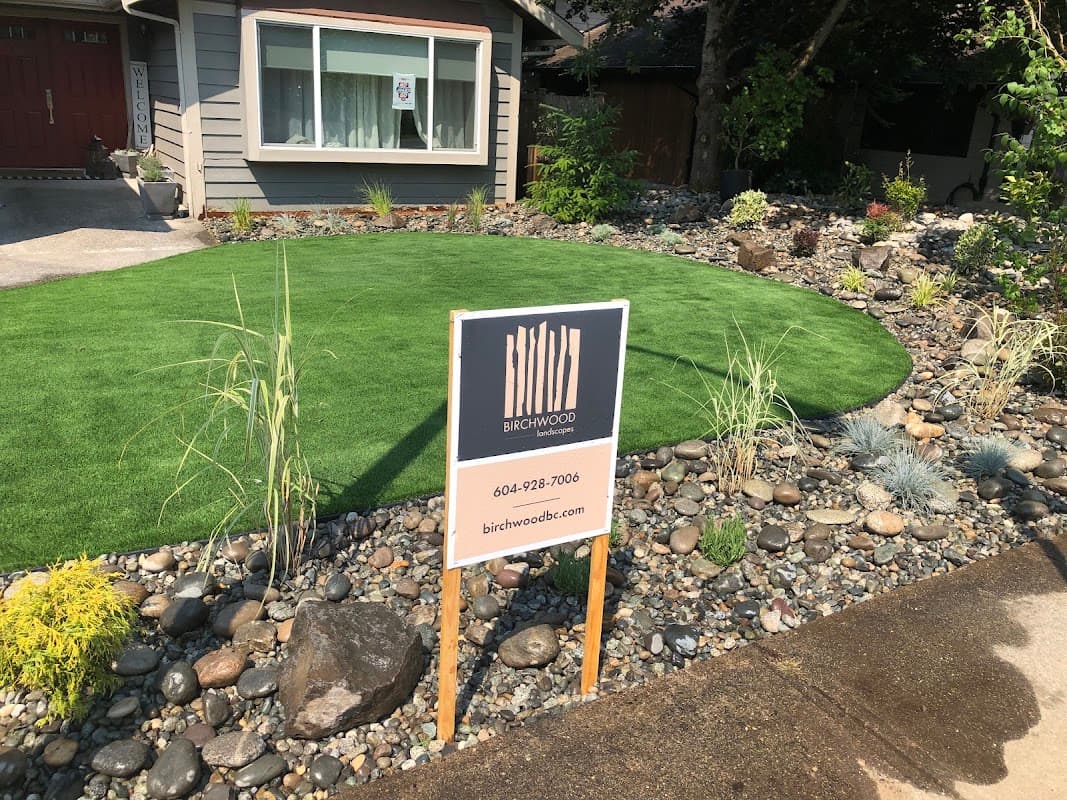 landscaping by Birchwood Landscapes Ltd in Cloverdale