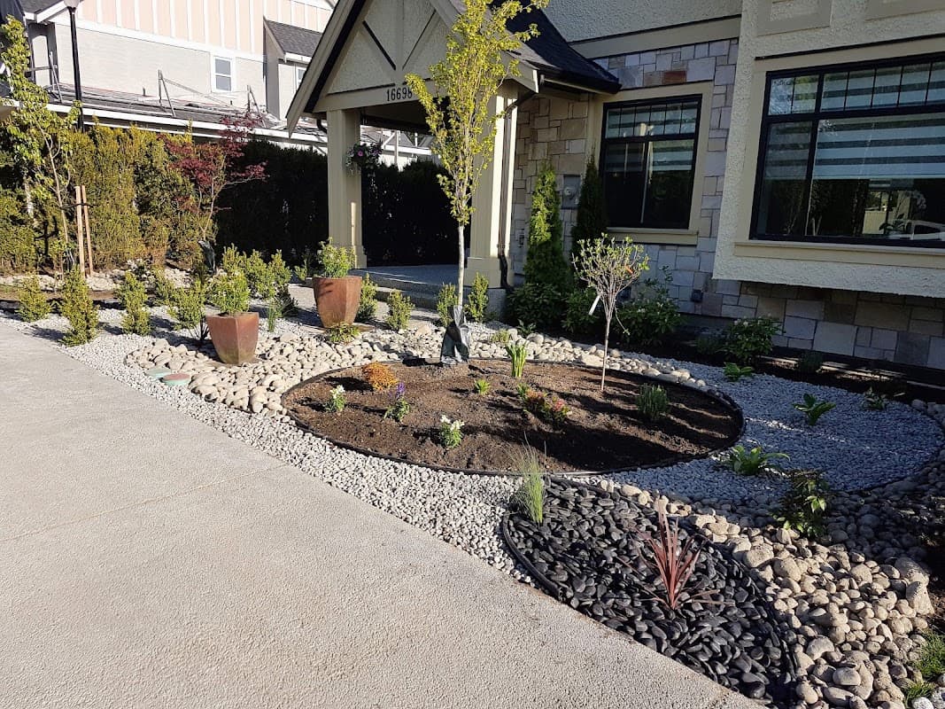 landscaping by Bloom Urbanscape.Co.Ltd in Sunset