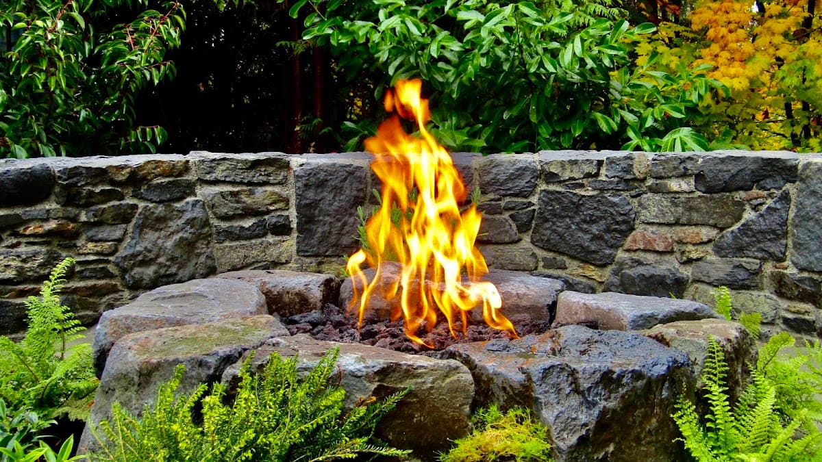 landscaping by Blue Bear Landscape Construction in Lynn Valley