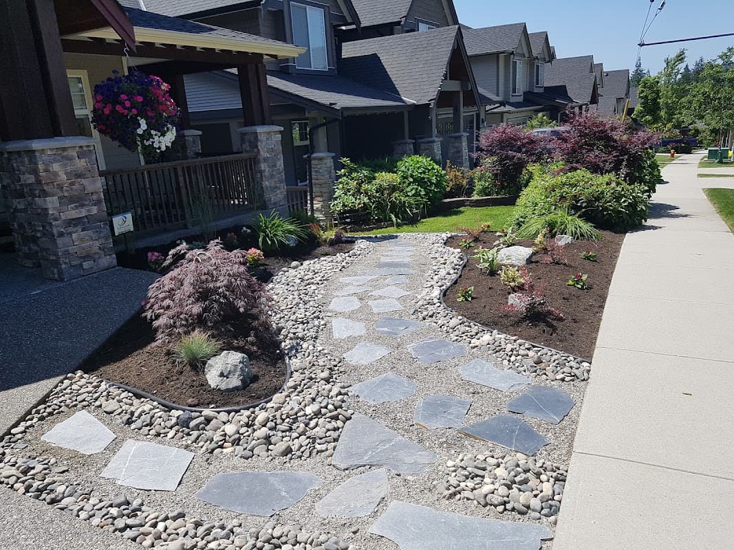landscaping by BNG Landscape & Design in Port Coquitlam