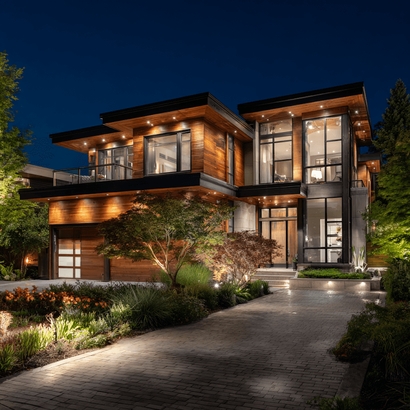 landscape lighting by Burnaby Landscape Lighting StarCrest in Metrotown