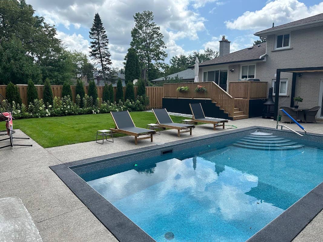 landscape design by BYG Landscaping Services in Willowdale