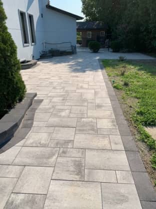 landscaping by CA Interlock Landscaping in Agincourt