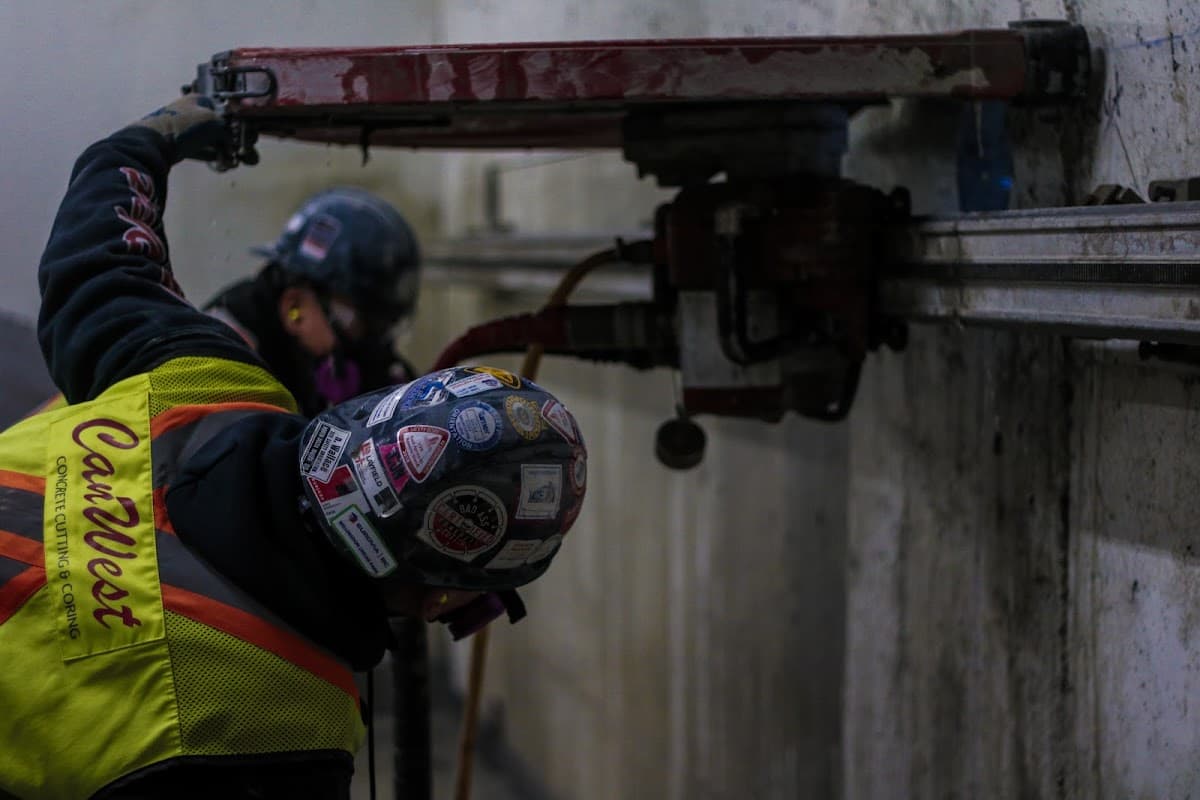 CanWest Concrete Cutting & Coring BC Corp, photograph 2 of Sunset