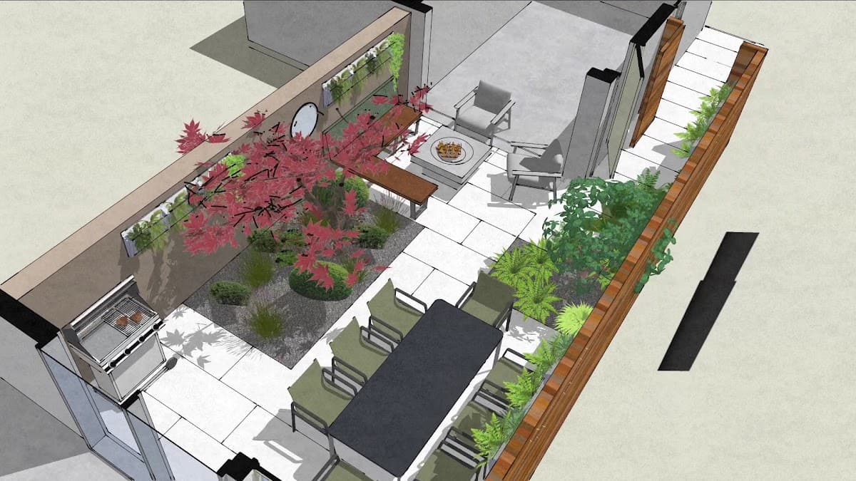 Carrot Top Gardens - Stephen Stewart Landscape Design, photograph 3 of Commercial Drive