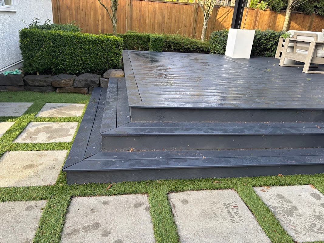 landscape design by Cedarbark Contracting and Landscaping in Lonsdale