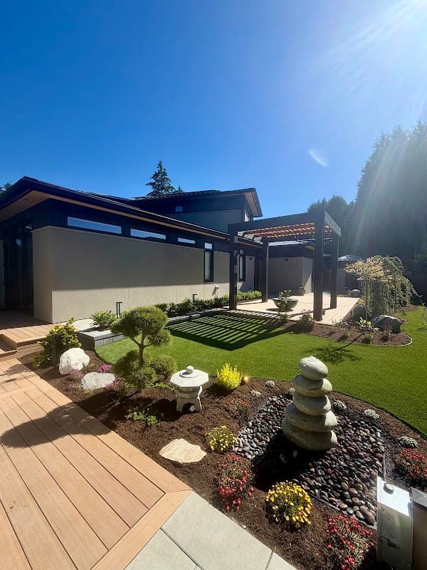 landscape design by Coastal Shores Landscape Construction in Tsawwassen