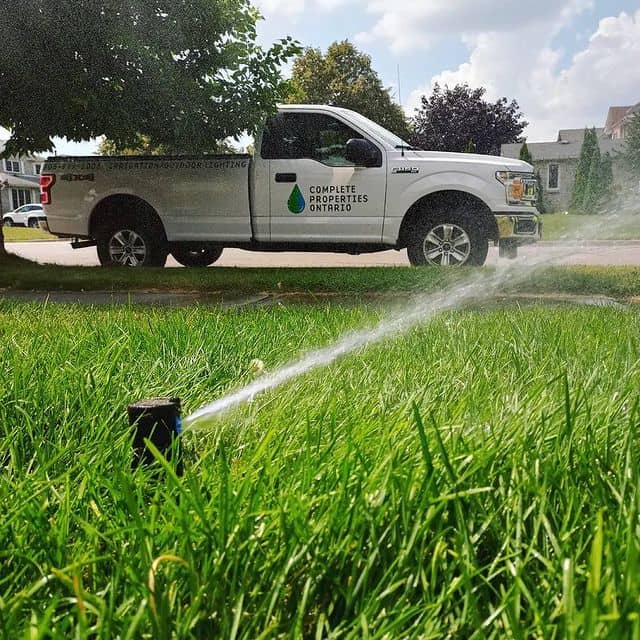 lawn care by Complete Properties Ontario In-Ground Sprinklers and Outdoor Lighting in Ajax