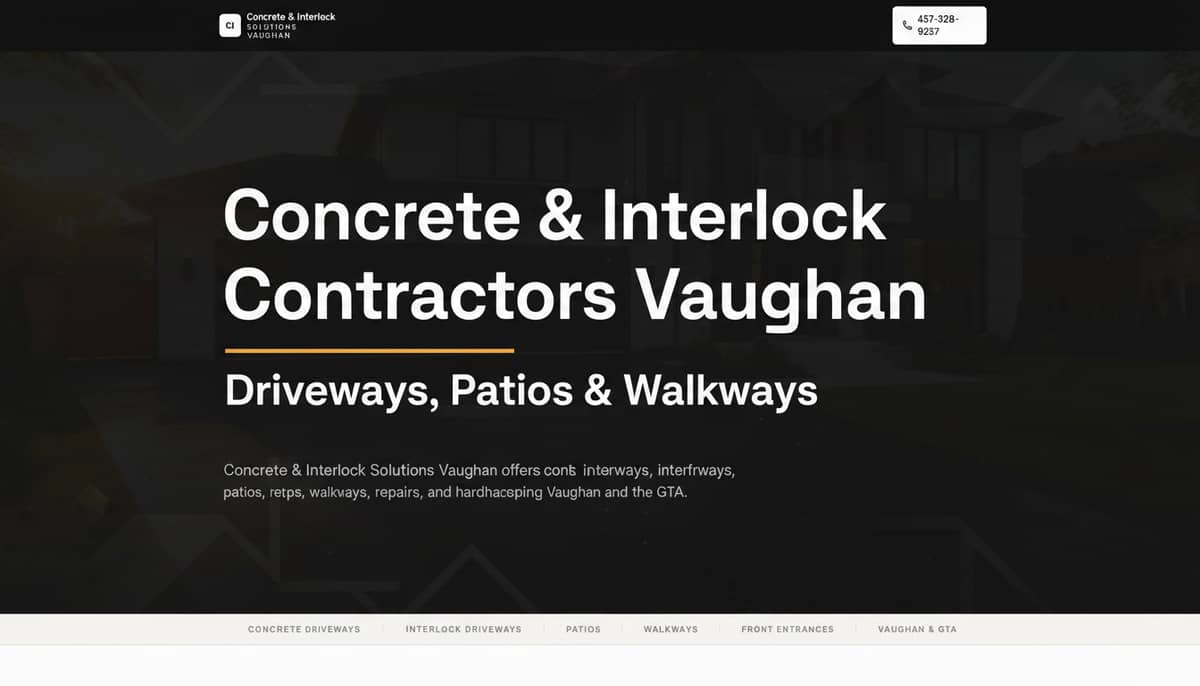 Concrete & Interlock Solutions Vaughan LLC, photograph 4 of Willowdale