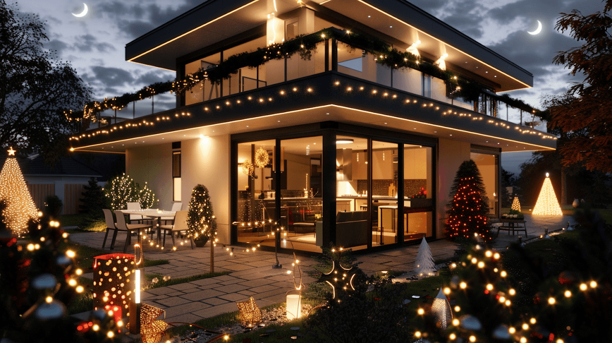Coquitlam Lighting Installation: Wedding, Events, Trees, Christmas, Commercial, Indoor & Outdoor Lighting, photograph 3 of Port Moody