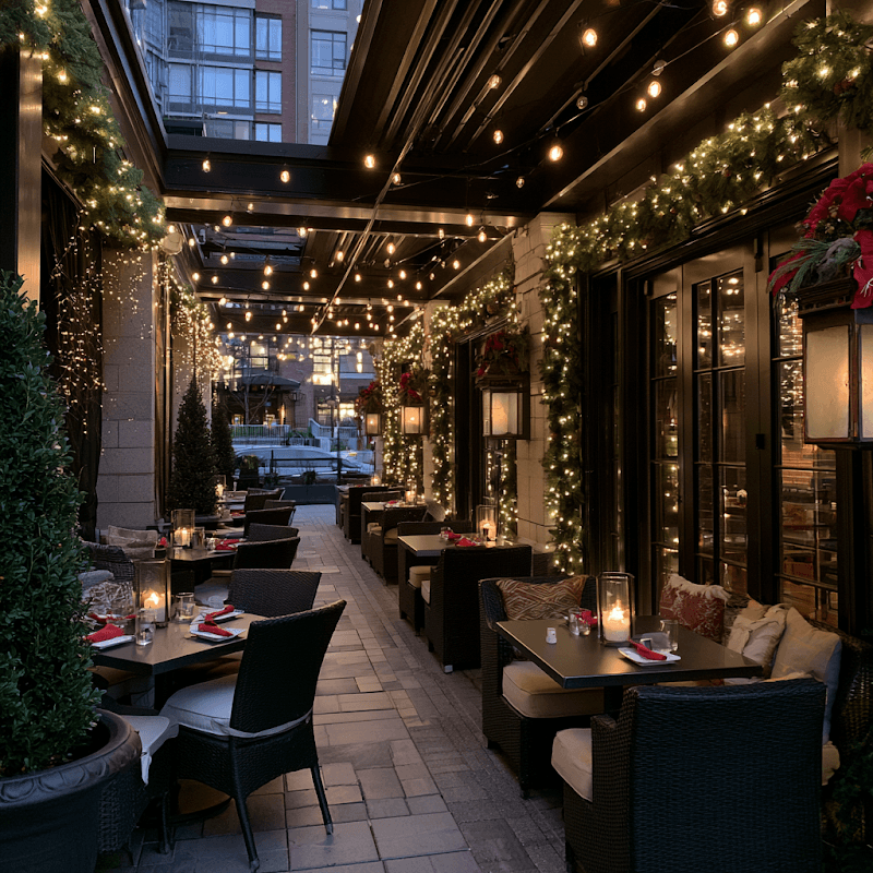 Coquitlam Lighting Installation: Wedding, Events, Trees, Christmas, Commercial, Indoor & Outdoor Lighting, photograph 4 of Port Moody