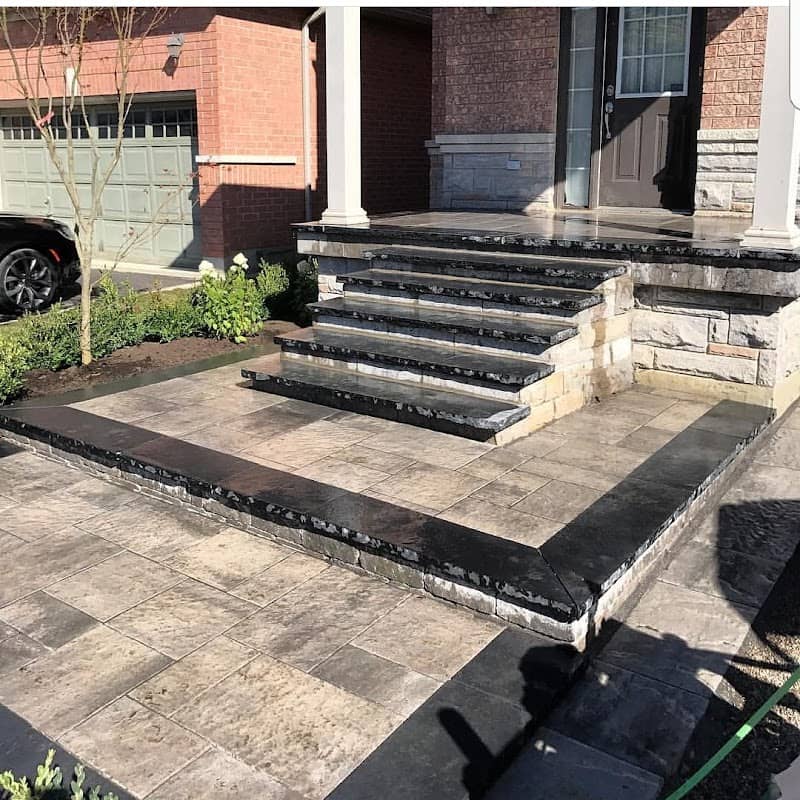 landscape design by Cornerstone Interlock & Landscape Design in Vaughan