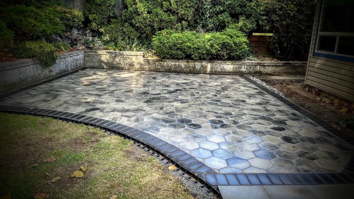 landscaping by Cyrus Landscape Services Ltd in Port Coquitlam