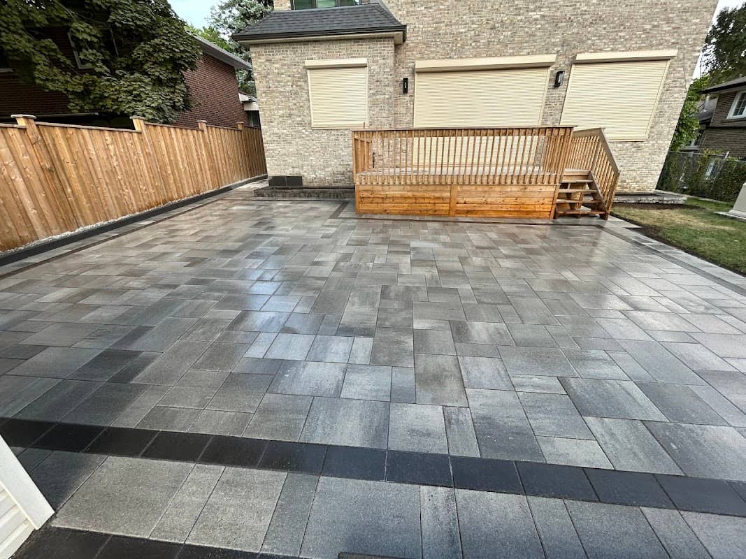 interlocking by Darteno Construction Inc. in Willowdale