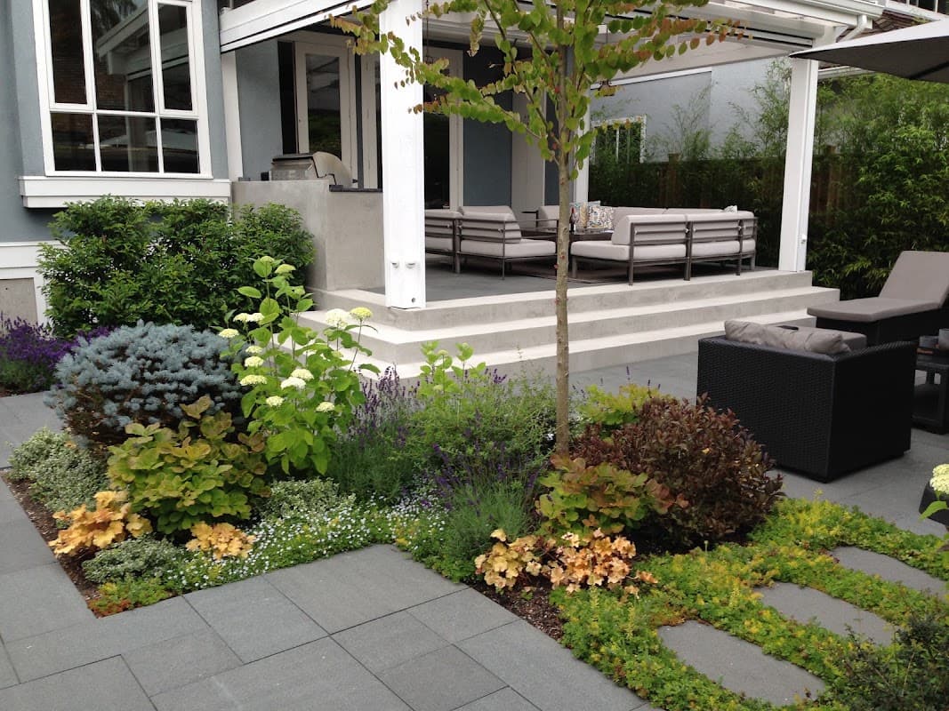 landscaping by De Haas Landscape Design Ltd. in South Granville