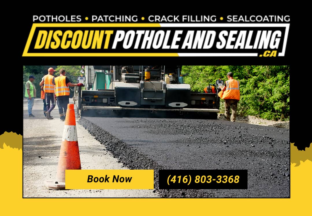 driveway paving by Discount Pothole and Sealing in North York