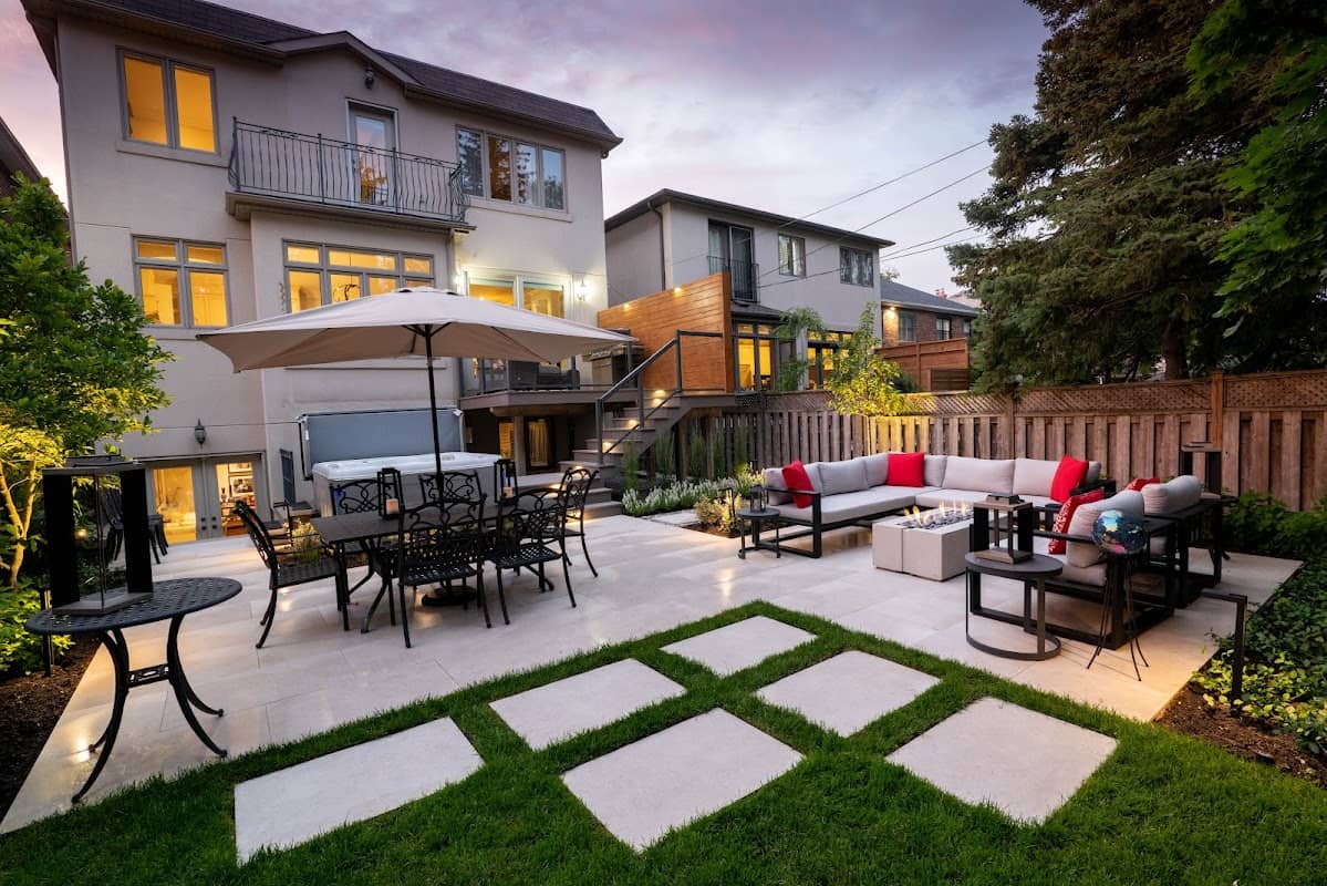 landscape design by Earthscape Landscape Design-Build-Maintain Toronto in Leaside