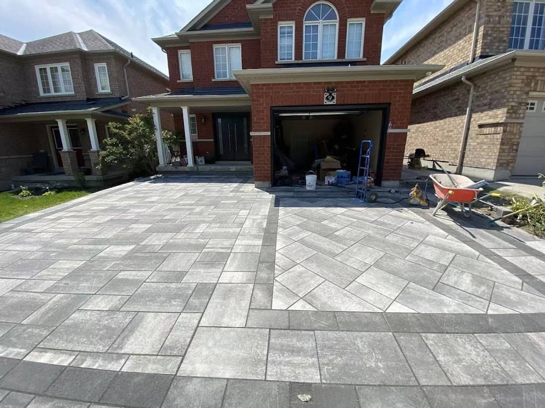 interlocking by Emerald Landscaping and Construction Inc. in Richmond Hill