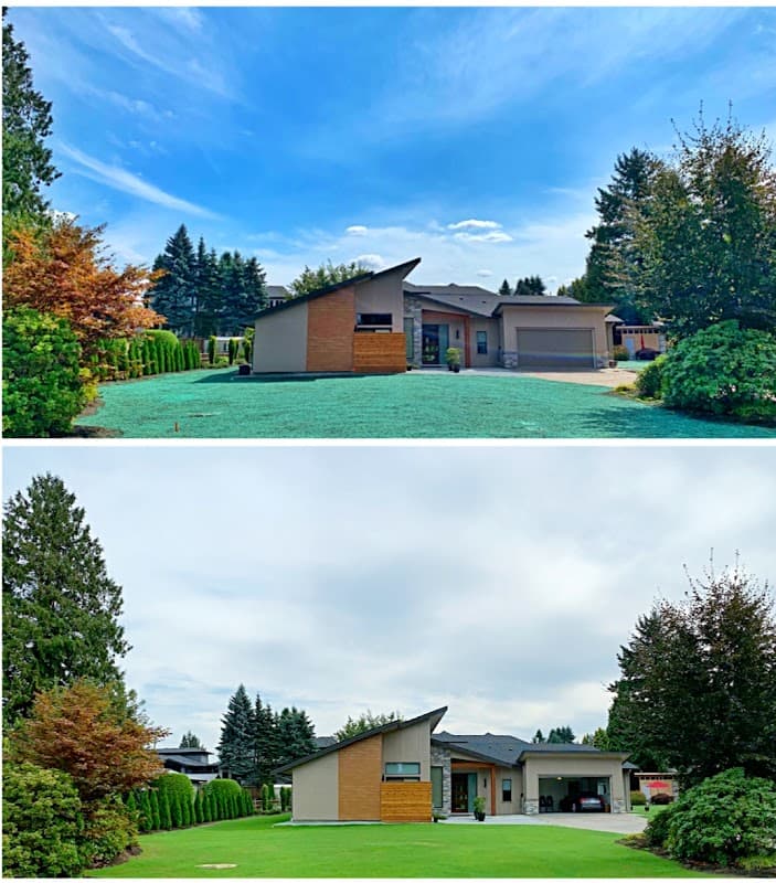 landscaping by Evergreen Environmental & Reclamation Ltd. in Surrey