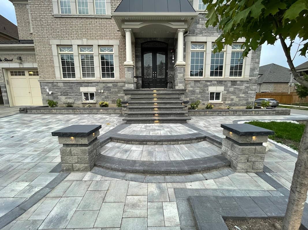 interlocking by First Brick Interlock Inc. in Bayview Village