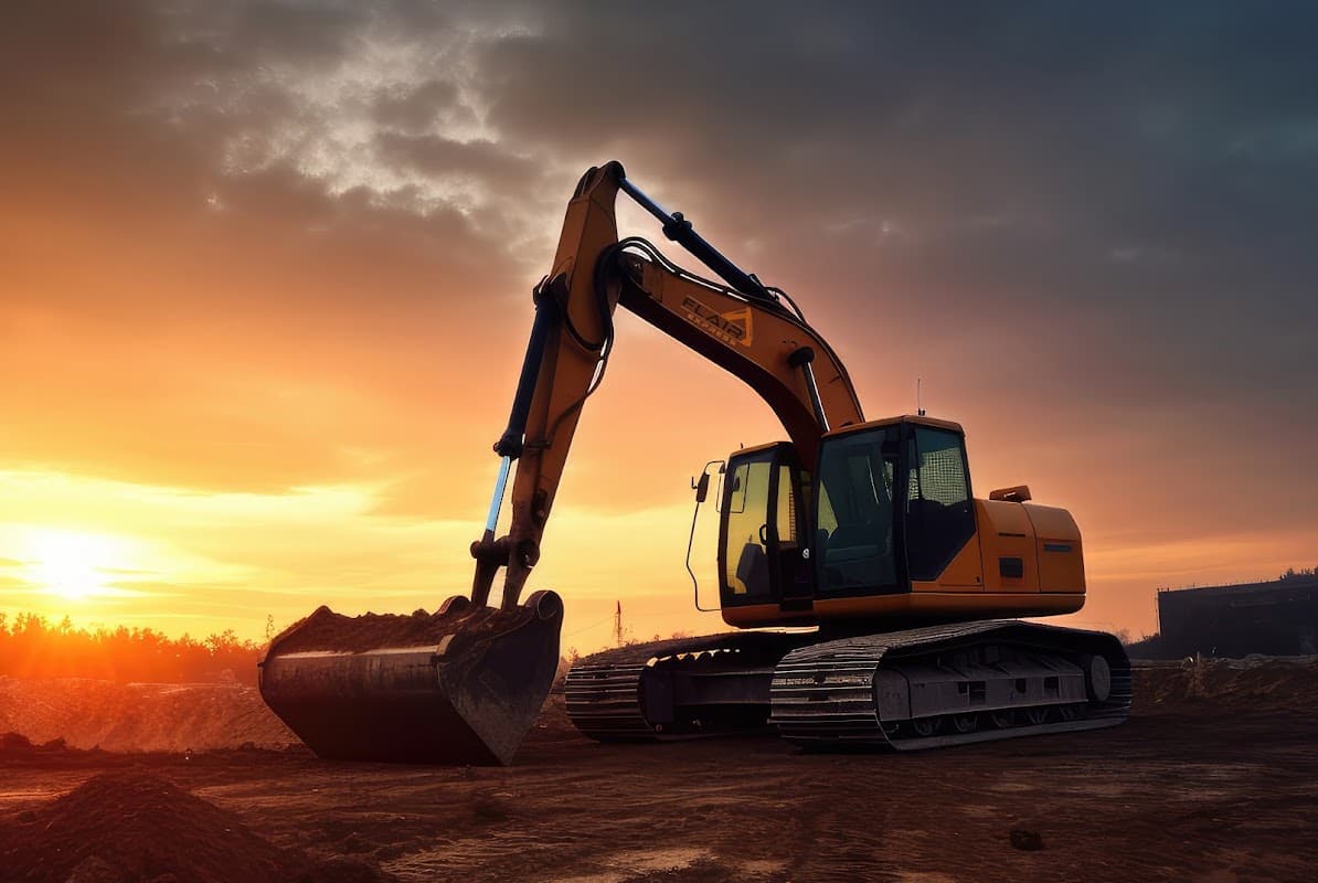 excavating & site prep by Flair Express in Cloverdale