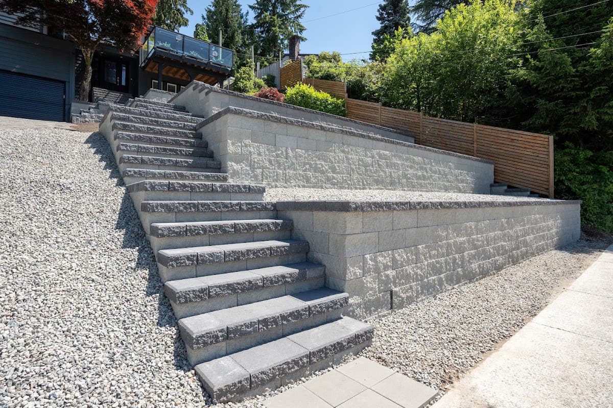 landscaping by FormTerra Designs INC. in Point Grey