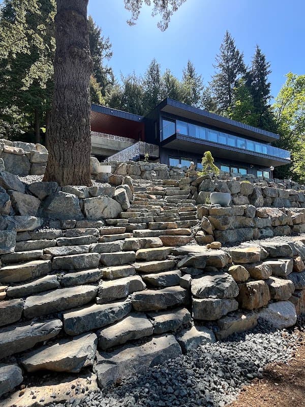 landscaping by Fraser Valley Contracting in Cloverdale