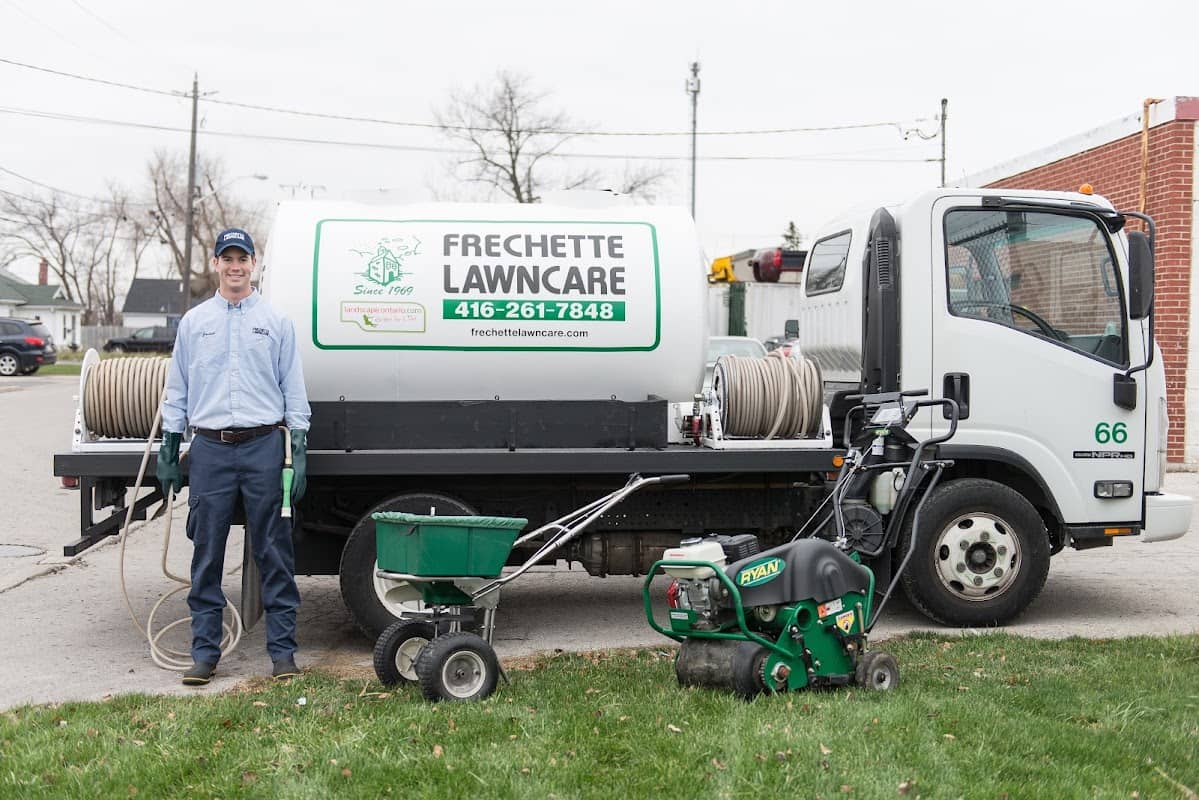 lawn care by Frechette Lawncare in Scarborough Town Centre
