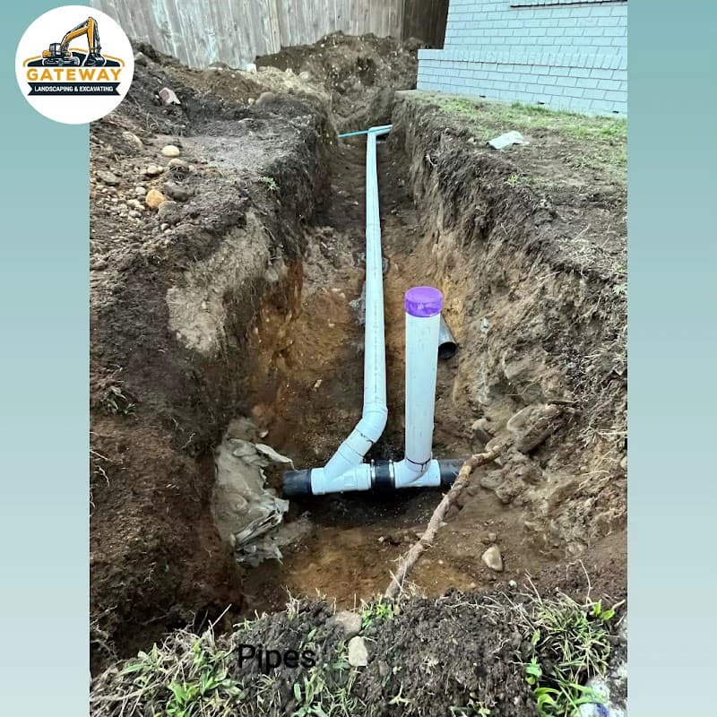 excavating & site prep by Gateway Landscaping & Excavating in Sunset