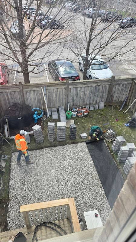 landscaping by Golden Courtyard Landscaping in Richmond Hill