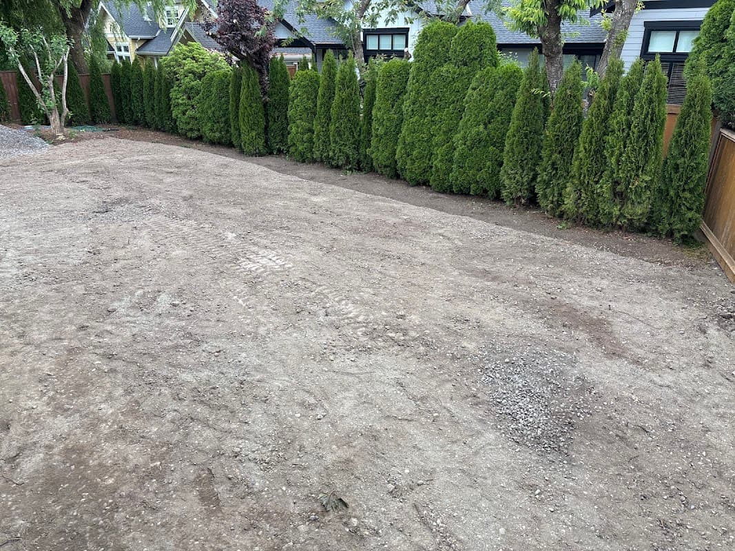 excavating & site prep by Graycon Excavating in Maple Ridge