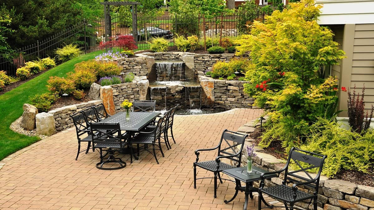 landscaping by Green Mountain Landscaping in Ambleside