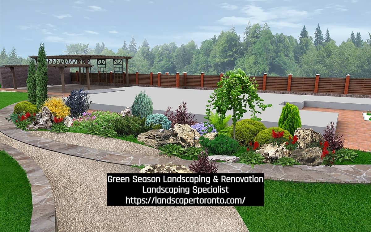 landscaping by Green Season Landscaping & Renovation in Willowdale