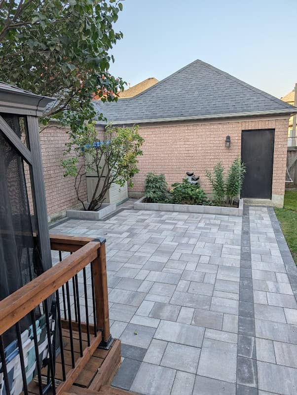 landscaping by Greenfield Landscaping and Lawn Care in Willowdale