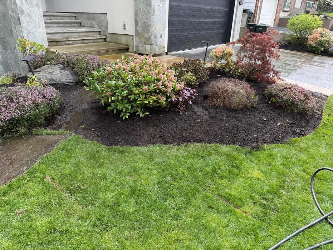 landscaping by GreenHaven Landscaping in Cloverdale