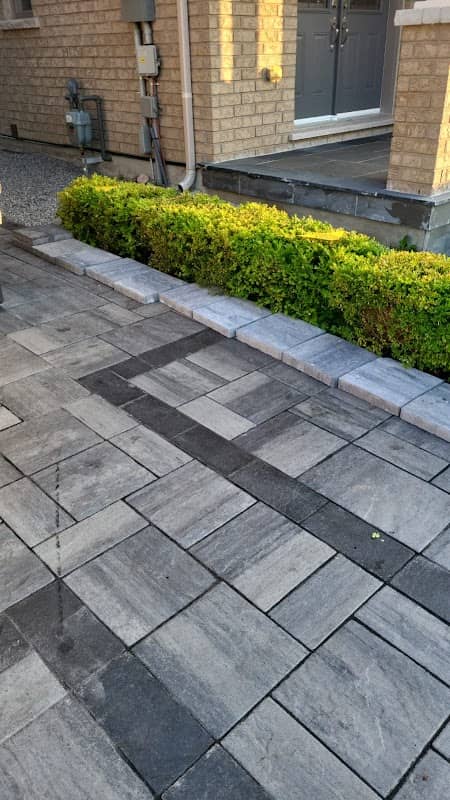 landscaping by GreenRange landscaping Interlock, Commercial & Residential Snow Removal services in Richmond Hill