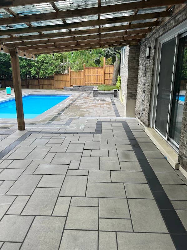 GreenRange landscaping Interlock, Commercial & Residential Snow Removal services, photograph 4 of Richmond Hill