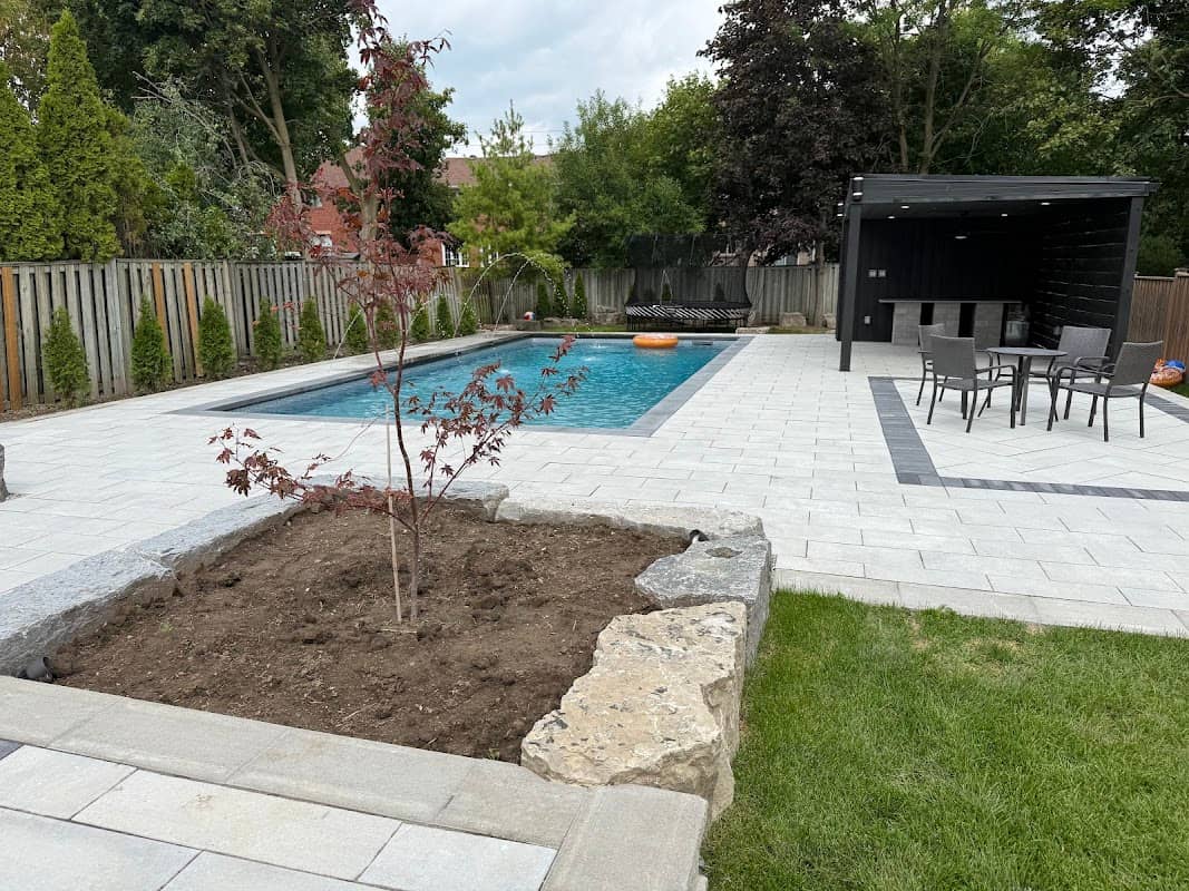landscaping by GTA Landscaping Toronto in Yorkville