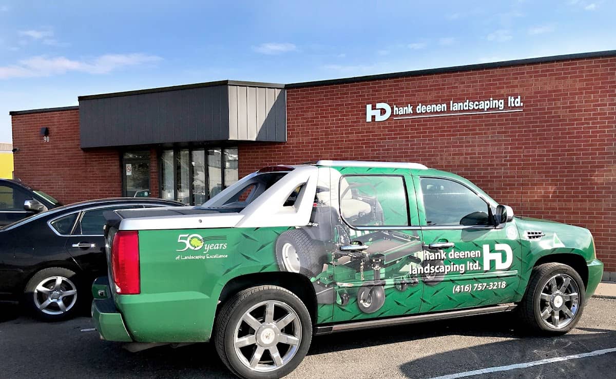 landscaping by Hank Deenen Landscaping Limited in Scarborough Town Centre