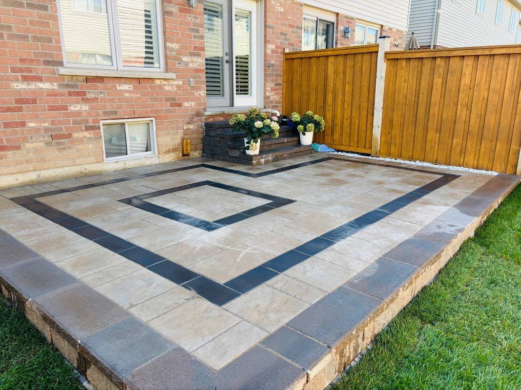 landscaping by HDev builders in Brampton
