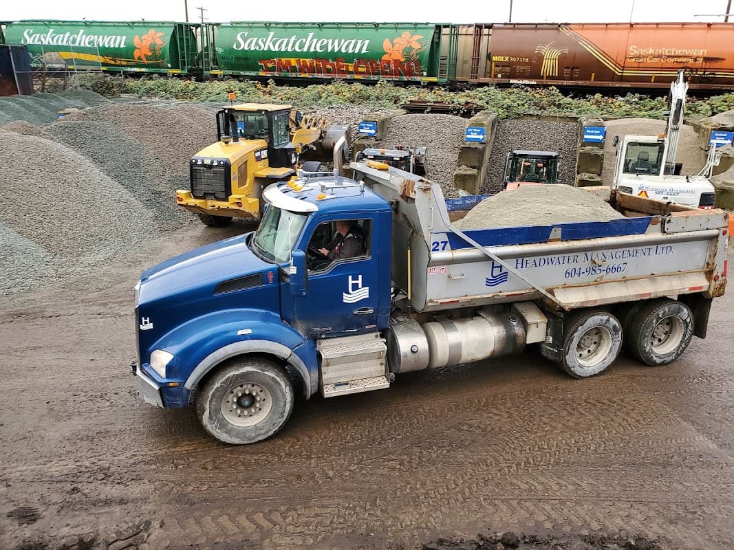excavating & site prep by Headwater Management Ltd in Hastings-Sunrise